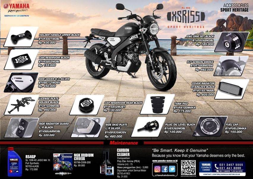 XSR155 sport heritage