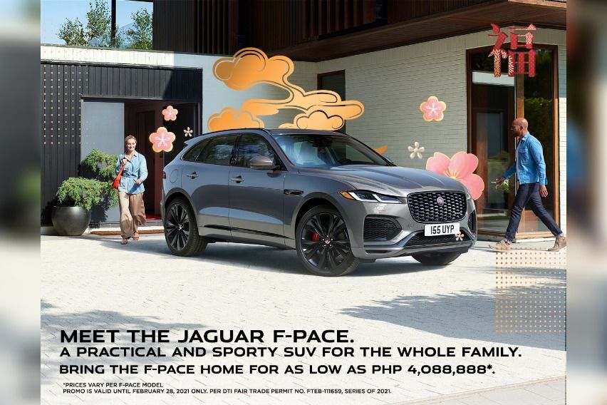 Jaguar Land Rover welcomes Chinese New Year with lucky savings Jaguar F Pace