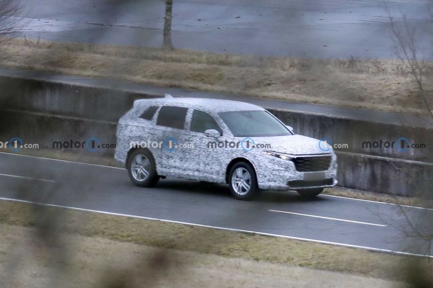 Penampakan SUV Berkamuflase Sedang Diuji, Kemungkinan Honda CR-V Generasi Keenam 2023 Honda CR-V