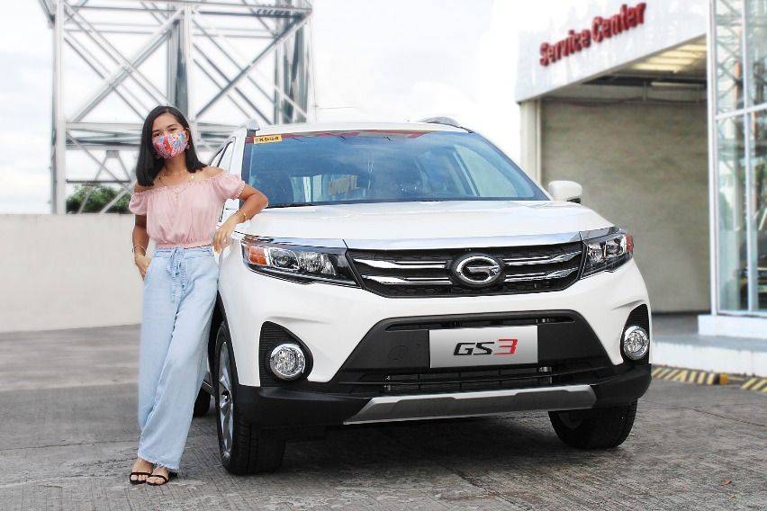 Ariana Dormitorio and her GAC GS3