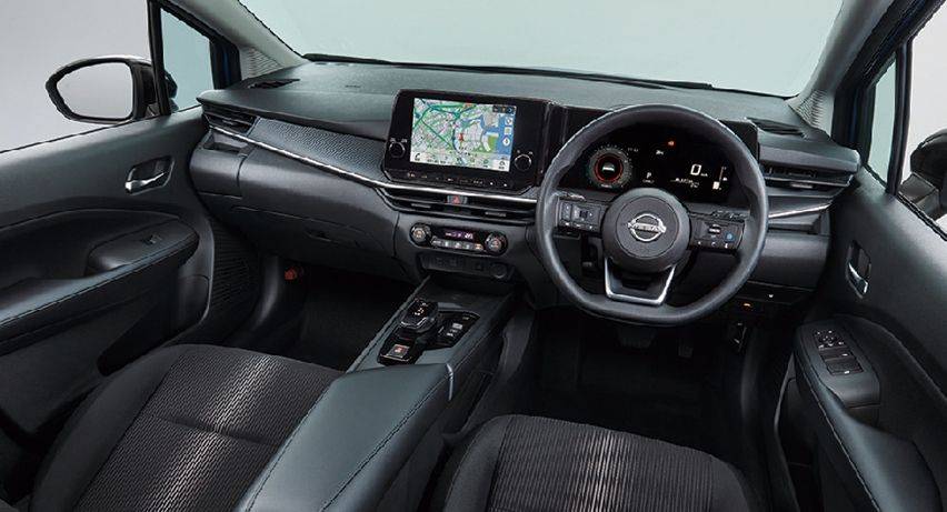 Nissan note e-power interior