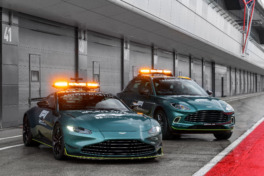 Formula 1 official Safety and Medical Cars to bear Aston Martin’s famous wings aston-martin-feature-image