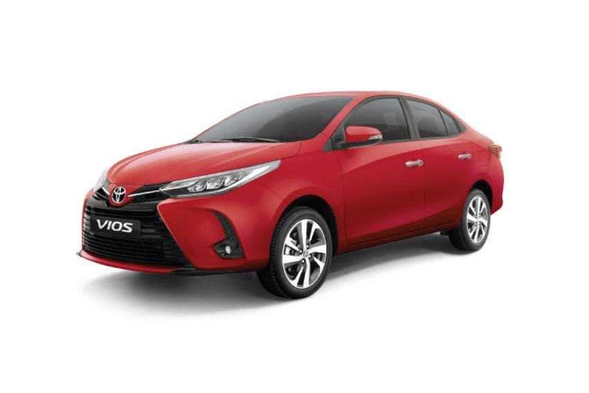 Toyota Vios variants in PH drop to 6