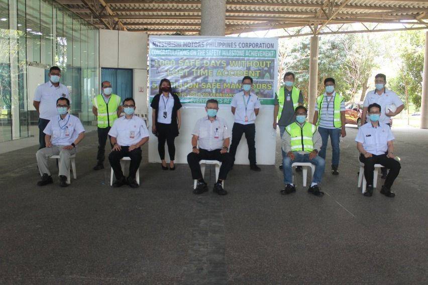 MMPC employees reach 1000 Safe Days Milestone