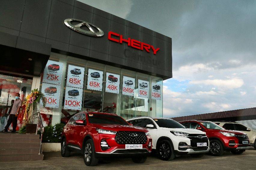 Dealer cabinet chery