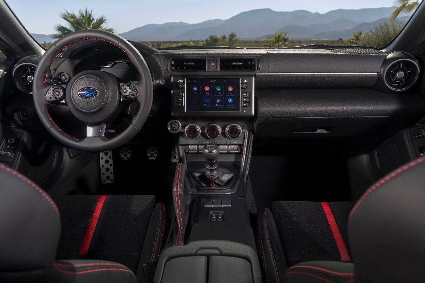 2022 Subaru BRZ dashboard