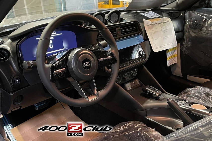 Nissan 400Z interior