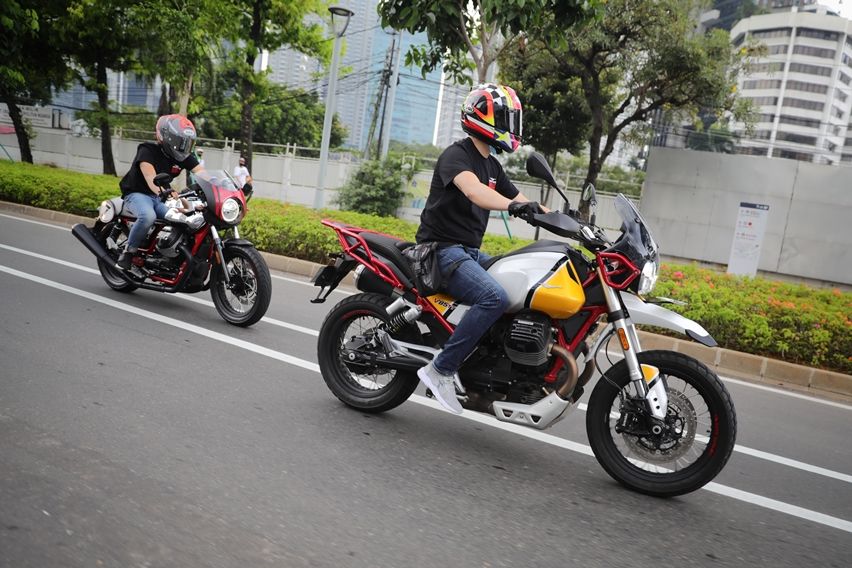Sunmori OTO Group Bareng Moto Guzzi, Riding Santai Mengelilingi Kota Jakarta sunmori moto guzzi