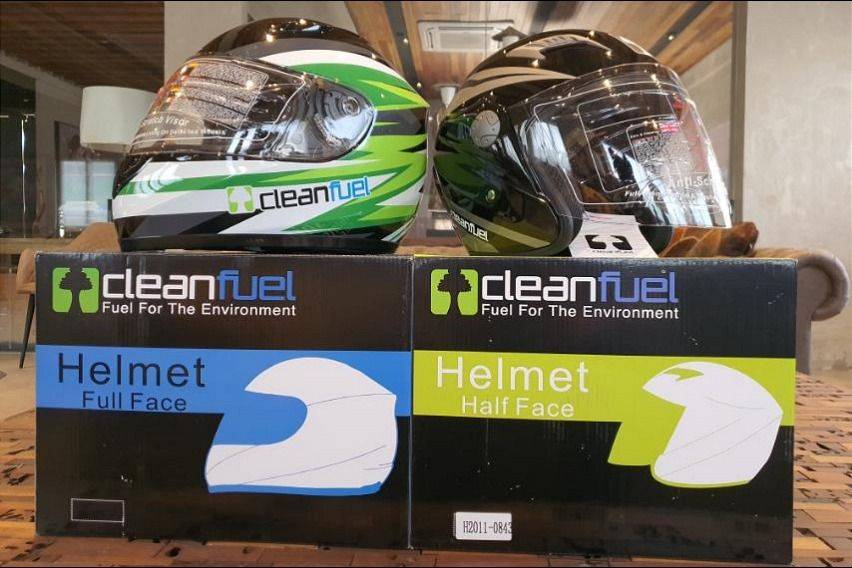 Cleaanfuel helmets