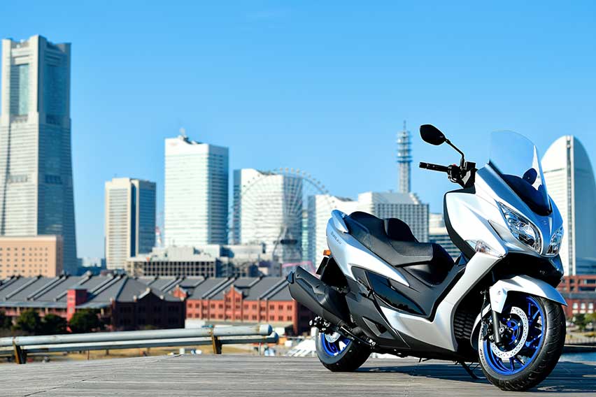 Suzuki unveils updated Burgman 400