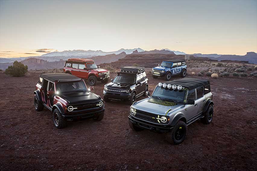 Bronco to work with off-road aftermarket firms to expand parts lineup