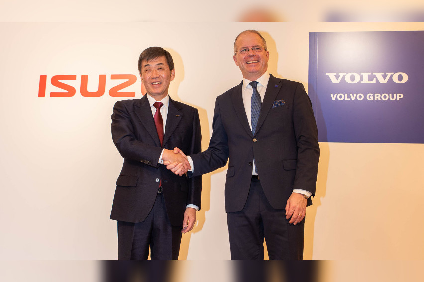 Isuzu Motors acquires UD Trucks from Volvo isuzu-volvo-group-partnership