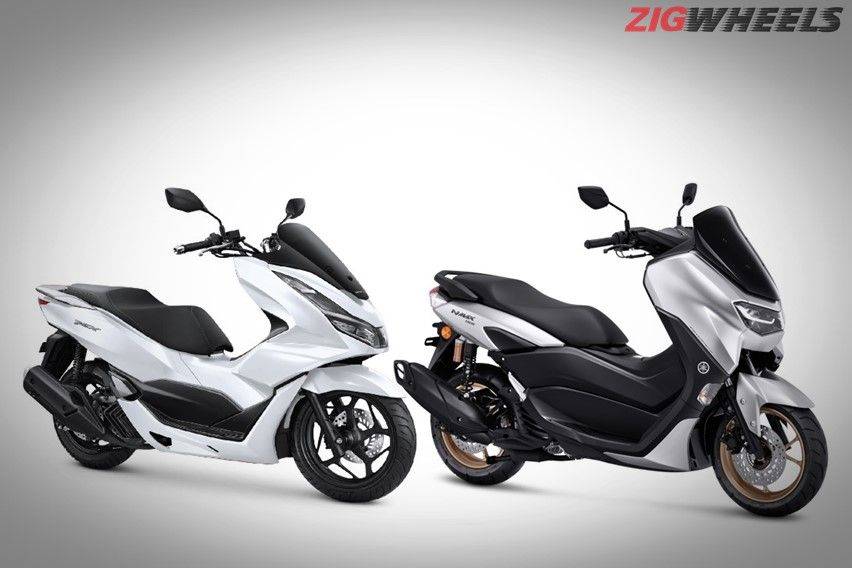 Honda PCX 160 CBS vs Yamaha NMax 155 Connected Version, Memindai Daya ...