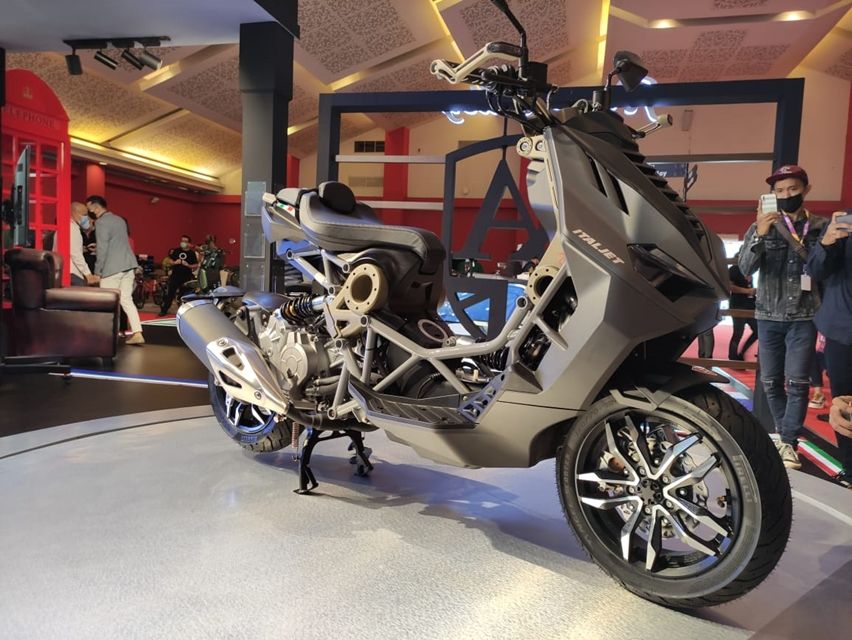 IIMS Hybrid 2021: Italjet Dragster 200 Resmi Dipasarkan, Harga Tembus Rp137 juta Italjet Dragster
