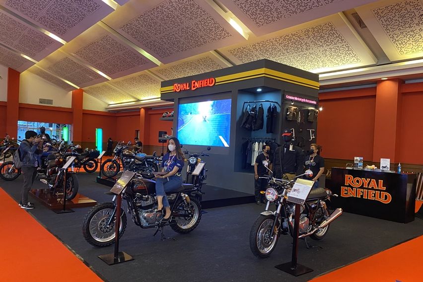 IIMS Hybrid 2021: Royal Enfield Jajakan Semua Amunisi dan Bisa Dicoba Royal enfield at IIMS