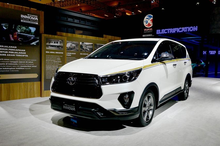 Toyota Kijang Innova 50th Anniversary Edition Langsung Ludes dan Tidak Dibuat Lagi Toyota innova limited edition