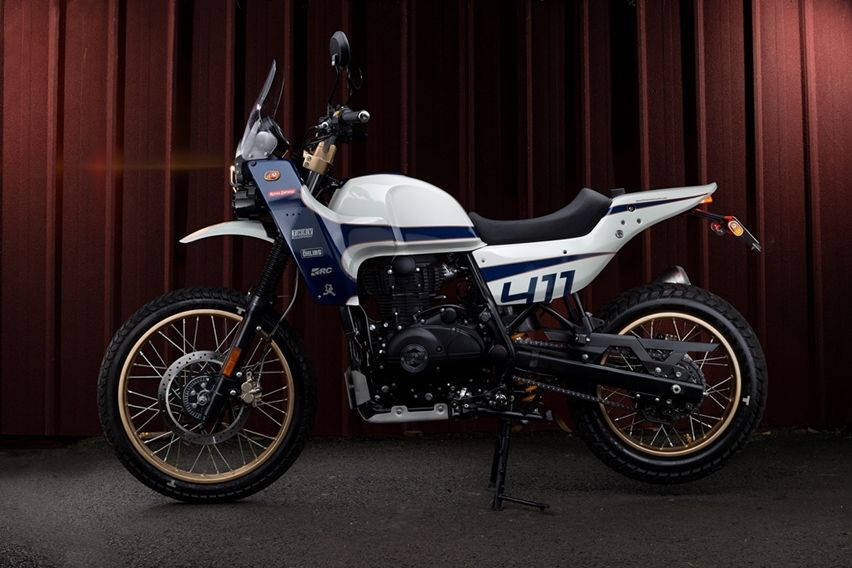 IIMS Hybrid 2021: Royal Enfield Himalayan Gemini T14 Tampil Keren Bernuansa Porsche 911 RS RE Himalayan T14
