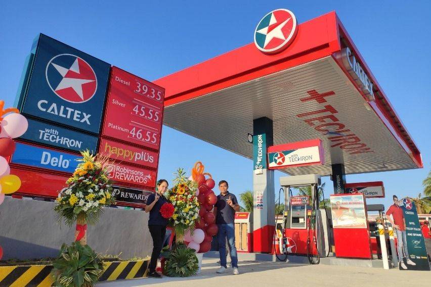 Caltex station in Candon