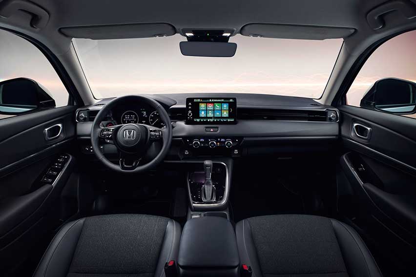 All new Honda HR V dashboard - Honda previews 'simplicity and something' interior design ethos
