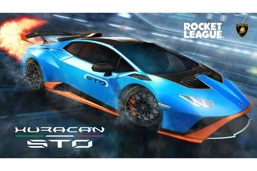 Lamborghini Huracán STO joins 'Rocket League' roster