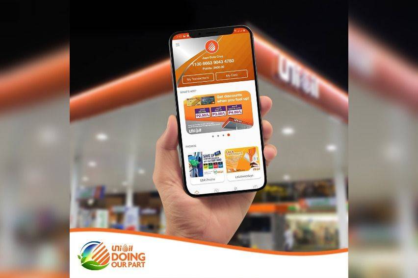 Unioil mobile app