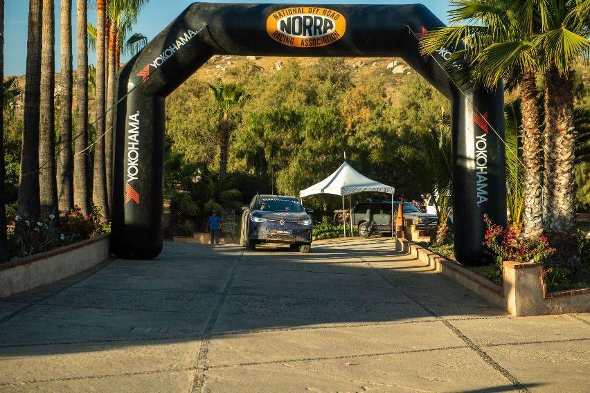 Volkswagen EV SUV ID.4 at the Mexican 1000 race
