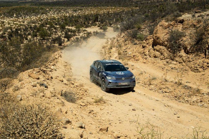 Volkswagen EV SUV ID.4 at the Mexican 1000 race