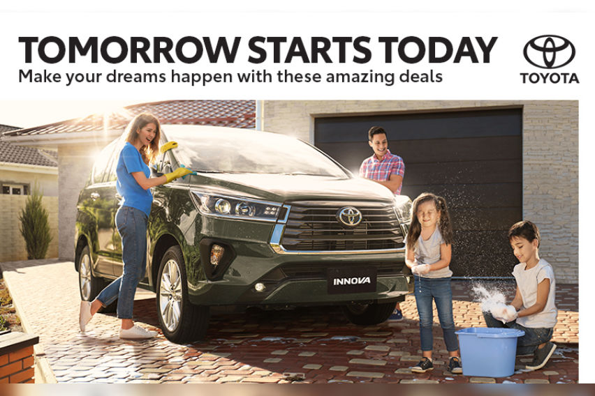 Toyota offers flexible payment plans with ‘Tomorrow Starts Today’ promo