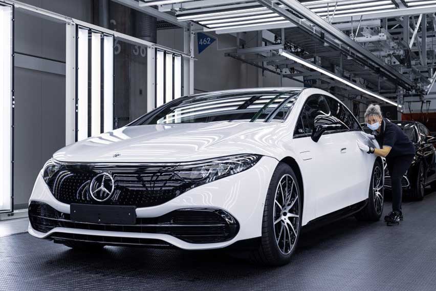 Mercedes-Benz EQS production underway at Factory 56 in Sindelfingen Mercedes-Benz-EQS