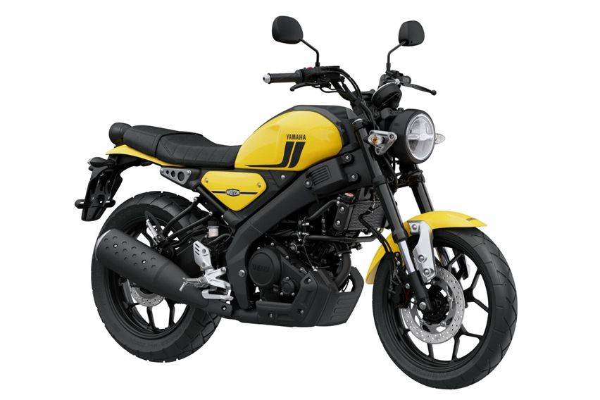 yamaha XSR 125 yellow