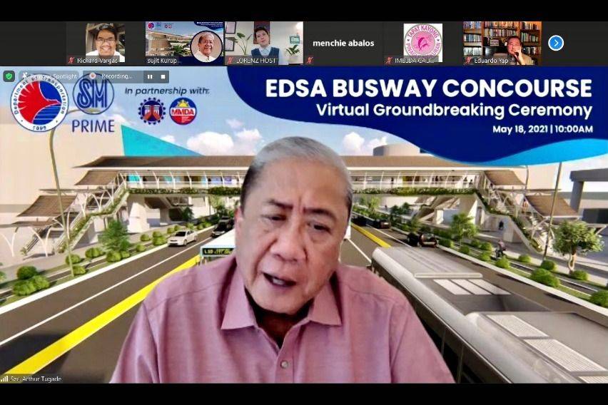 EDSA Busway Concourse virtual groundbreaking