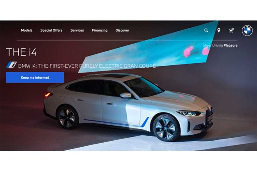 iX appears on BMW PH website, i4 on BMW MY site iX appears on BMW PH website, i4 on BMW MY site