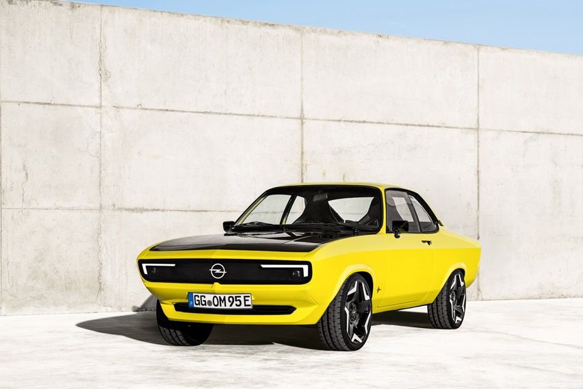 Sedan Retro Opel Manta Bangkit Kembali Jadi Mobil Listrik Opel Manta GSE