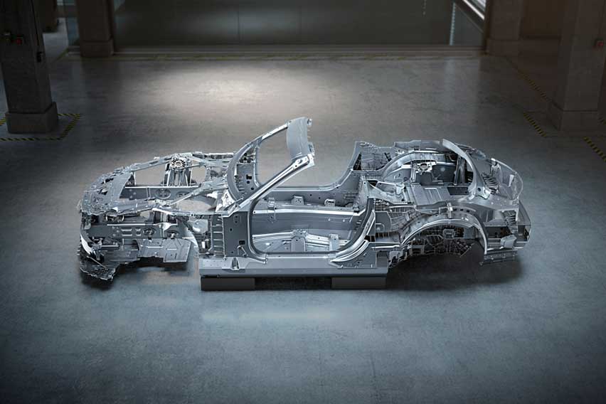 Mercedes-AMG-SL-bodyshell-architecture-2