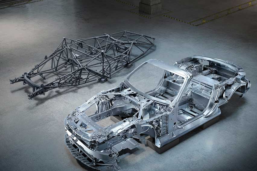 Mercedes-AMG-SL-bodyshell-architecture-1