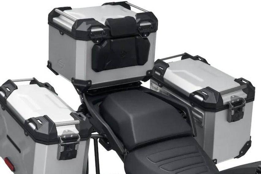 2021 Harley-Davidson Pan America Special 1250 aluminum luggage