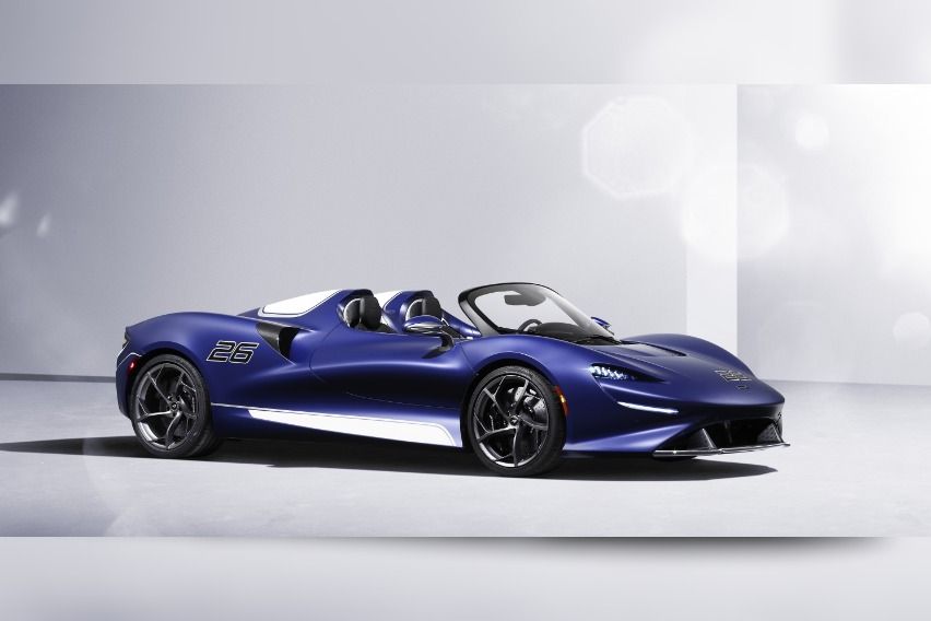 This limited-edition McLaren Elva wears a windscreen