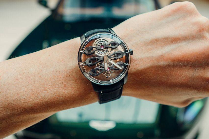 Tourbillon with Three Flying Bridges-Aston Martin Edition