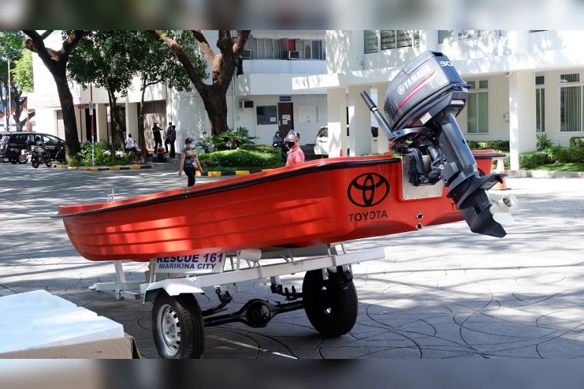 Toyota PH donates equipment for Marikina emergency preparedness Toyota Motor Philippines' donation to Marikina City