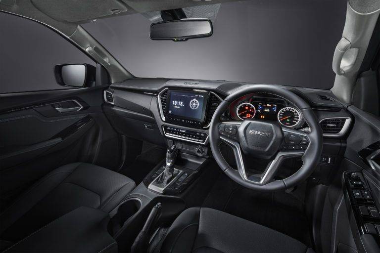 interior isuzu d-max