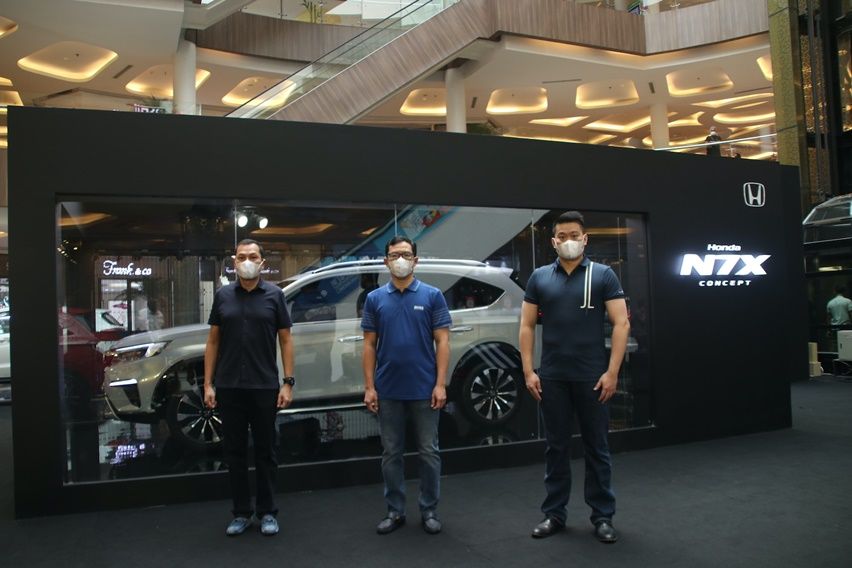Mejeng di Bandung, Honda N7X Concept Mulai Roadshow ke Empat Kota Besar Honda N7X Concept
