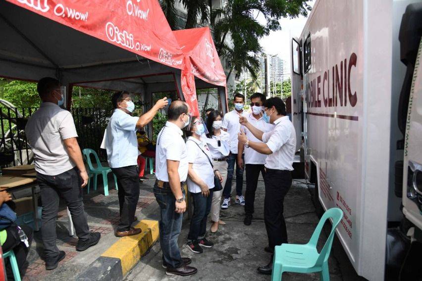 TB screening and chest x-ray for MMDA field workers
