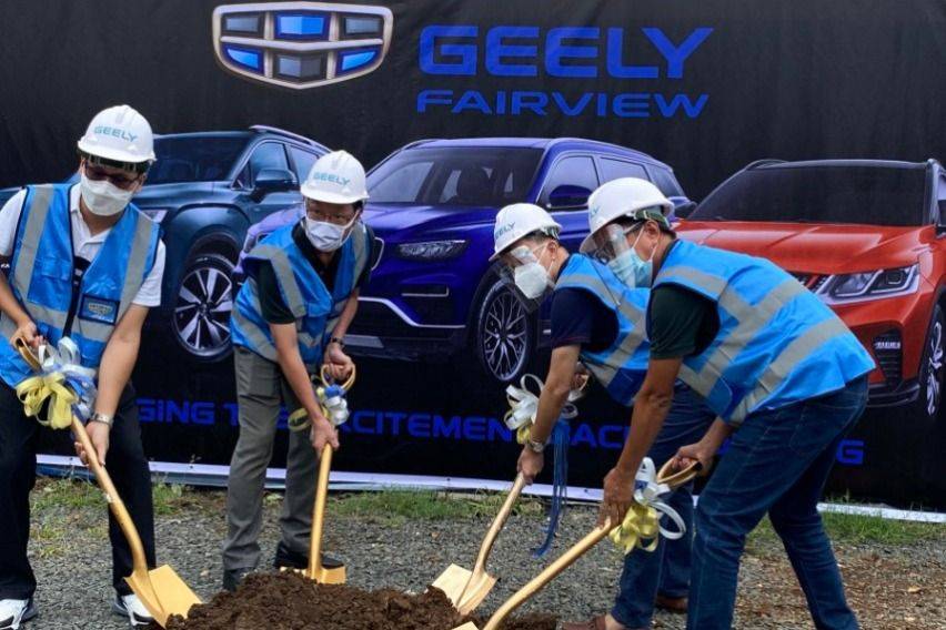 Geely Fairview groundbreaking