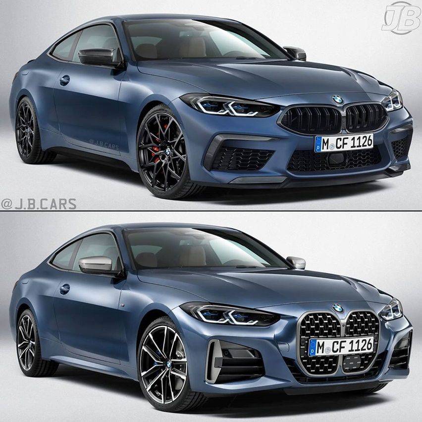 BMW 4 series new grille