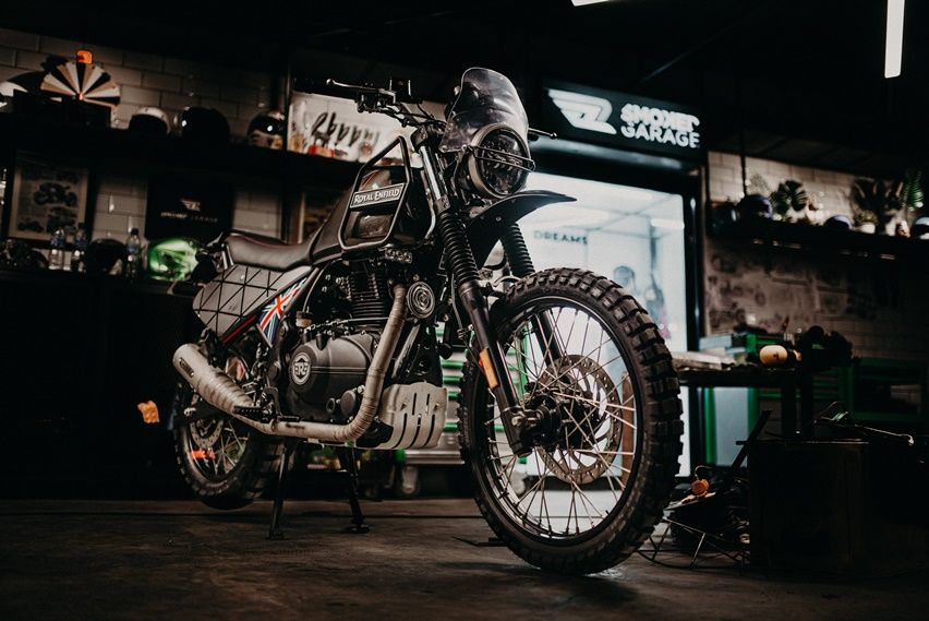 5 Modifikasi Keren Royal Enfield Hasil Kreasi Builder Beken himalayan off/grid