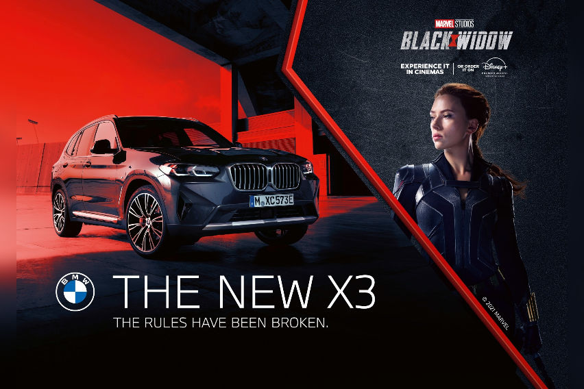 WATCH: BMW X3 makes Hollywood debut in Marvel's ‘Black Widow’