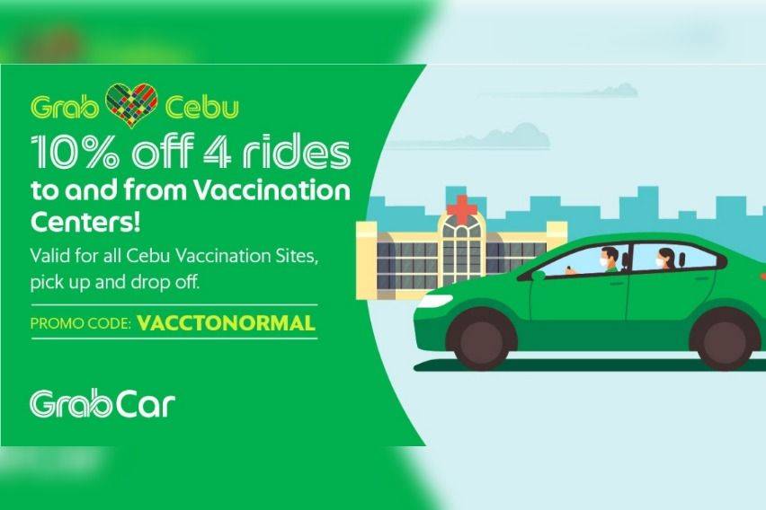 Grab VACCTONORMAL in Cebu