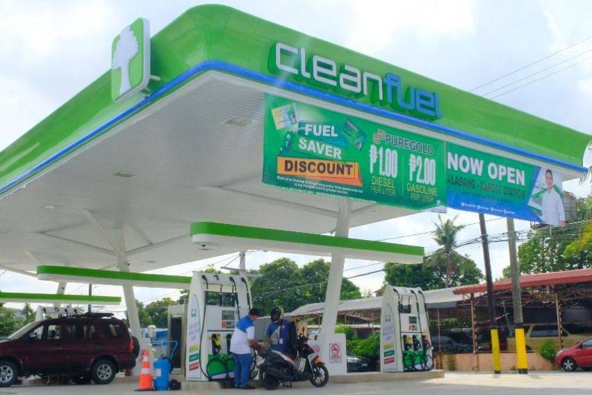 Cleanfuel Alabang-Zapote Station