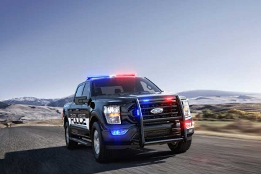 Ford electrifies law enforcement with F-150 Lightning police edition