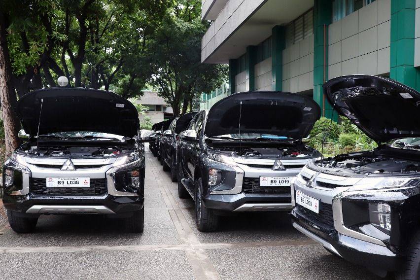95 Mitsubishi Strada units recently turned over to NIA